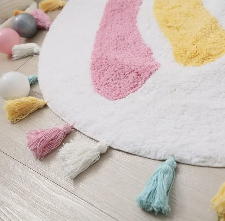 Rainbow cotton Rug