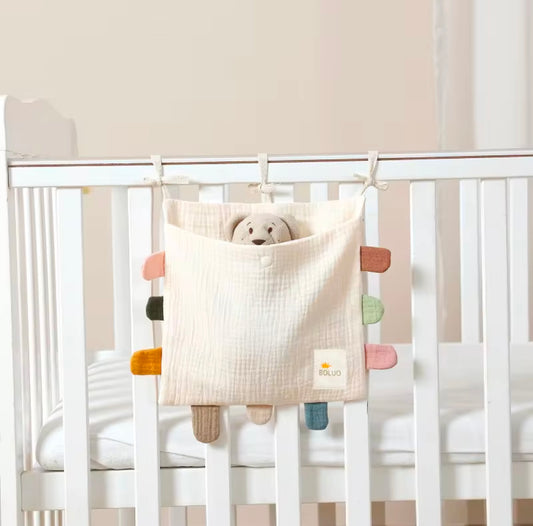 Baby bed side organizer