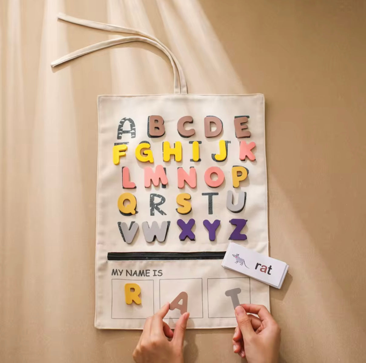 Montessori Alphabet Canvas