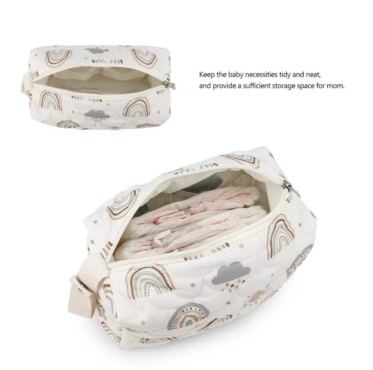 Baby diapers organizer