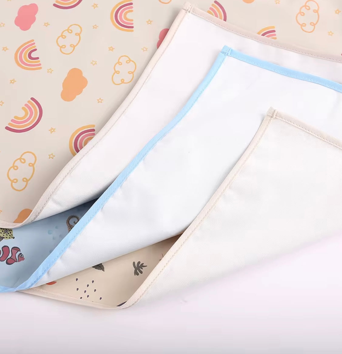 Baby portable PU Diaper changing Mat