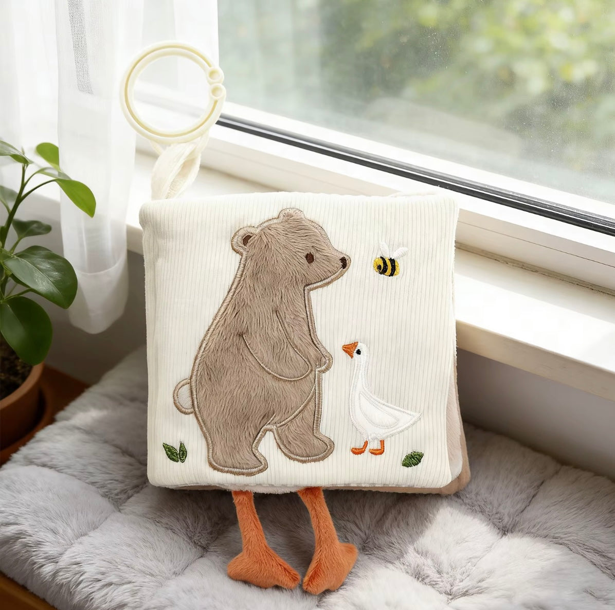 Soft Bear busy book