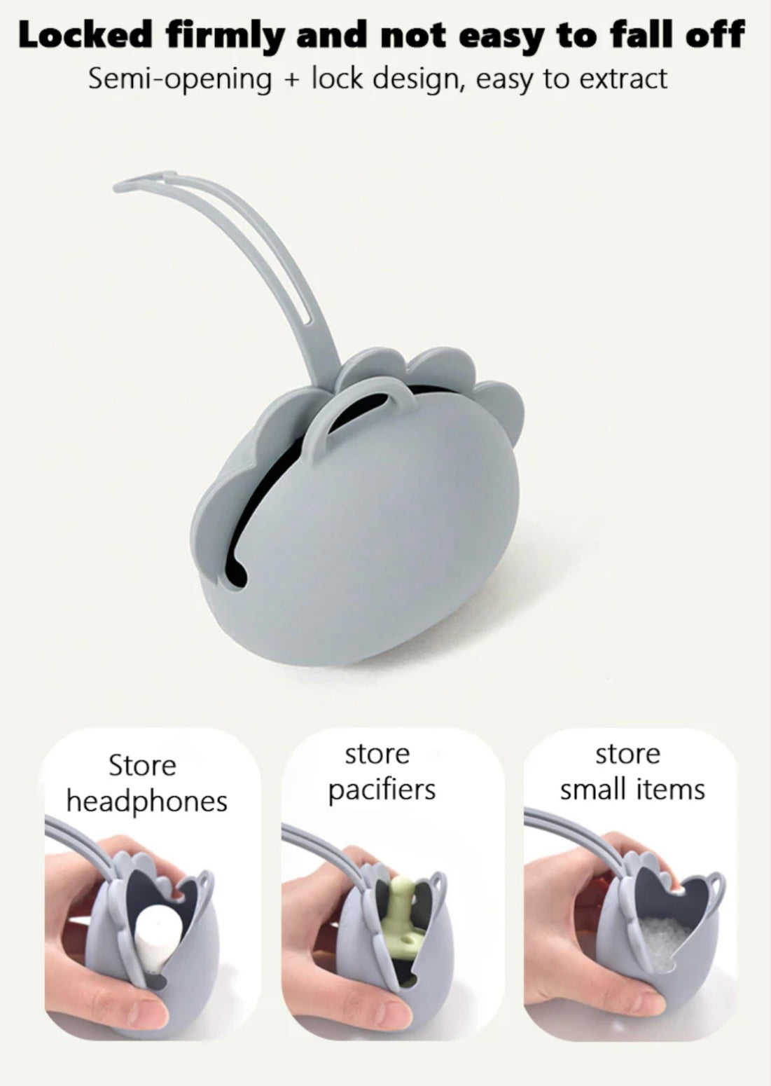 Silicone Pacifier Storage
Case