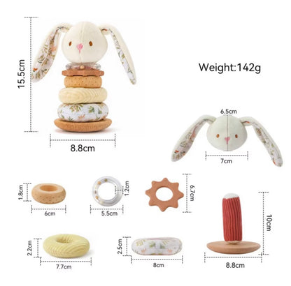 Montessori Stacking toy Rabbit