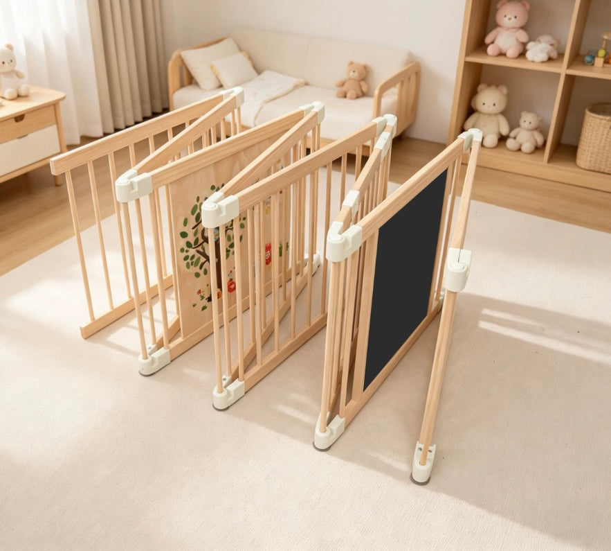 Wooden Baby Playpen