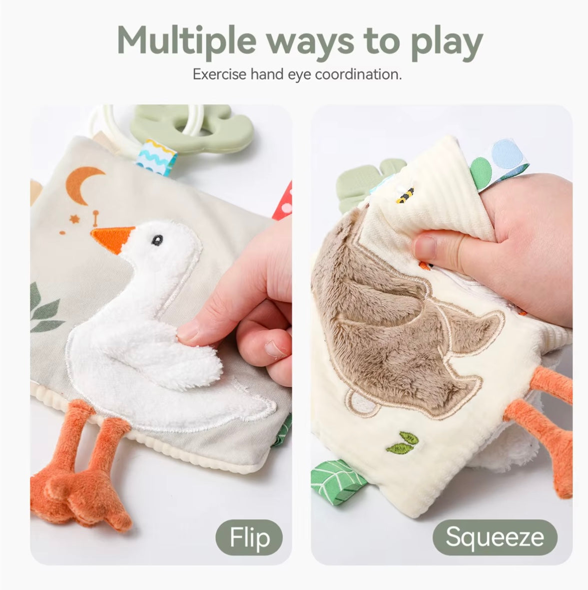 Soft Bear busy book