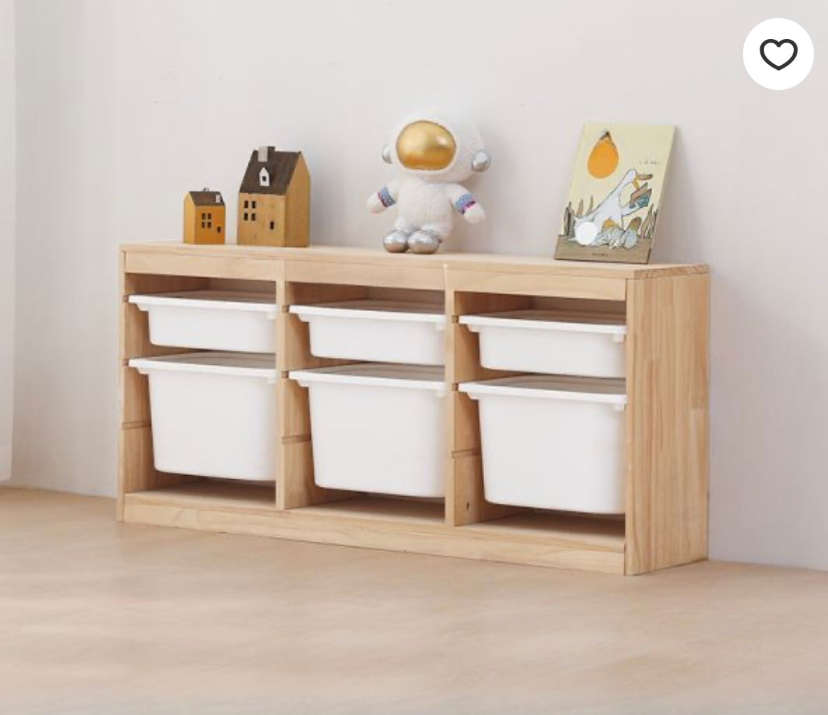 Children’s Montessori toy storage, rack