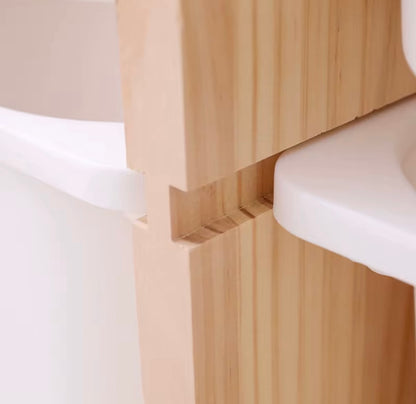 Children’s Montessori toy storage, rack