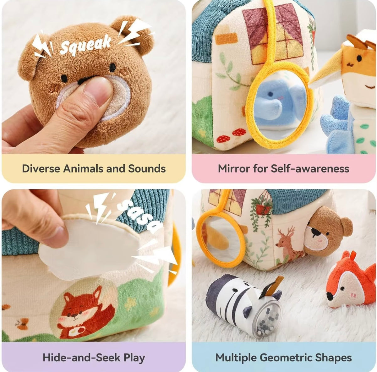 Plush toy house