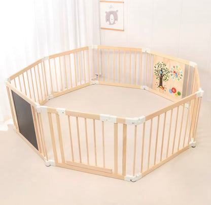 Wooden Baby Playpen