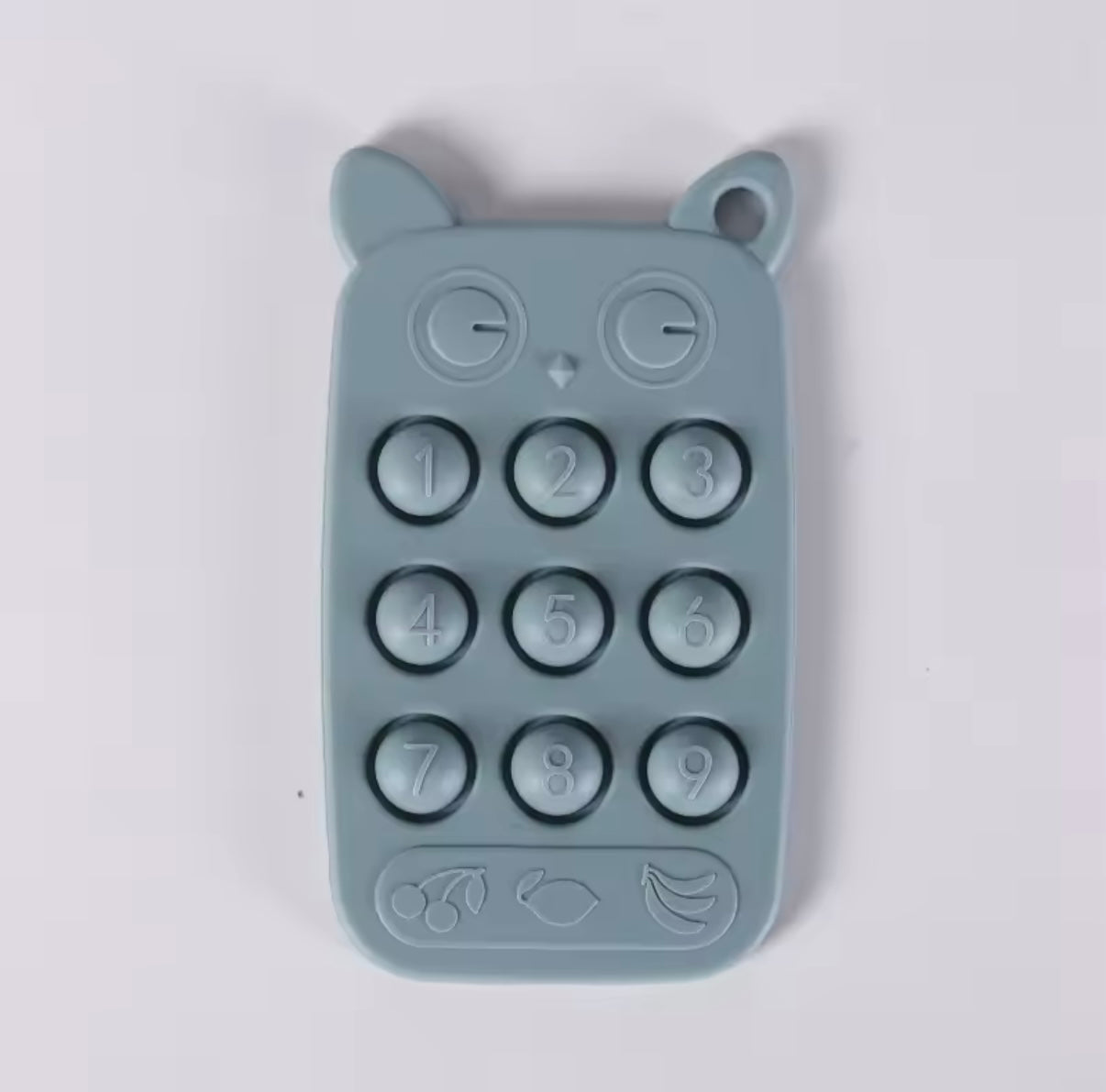 Teething Owl phone toy