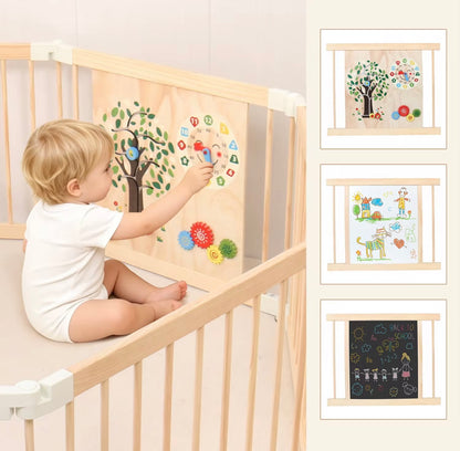 Wooden Baby Playpen