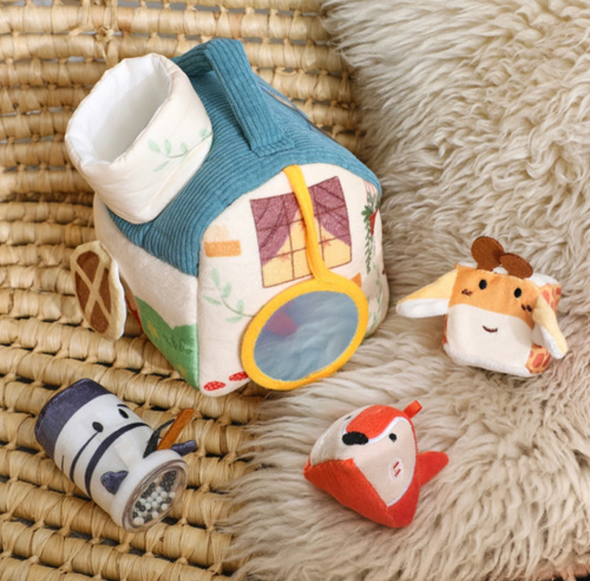 Plush toy house