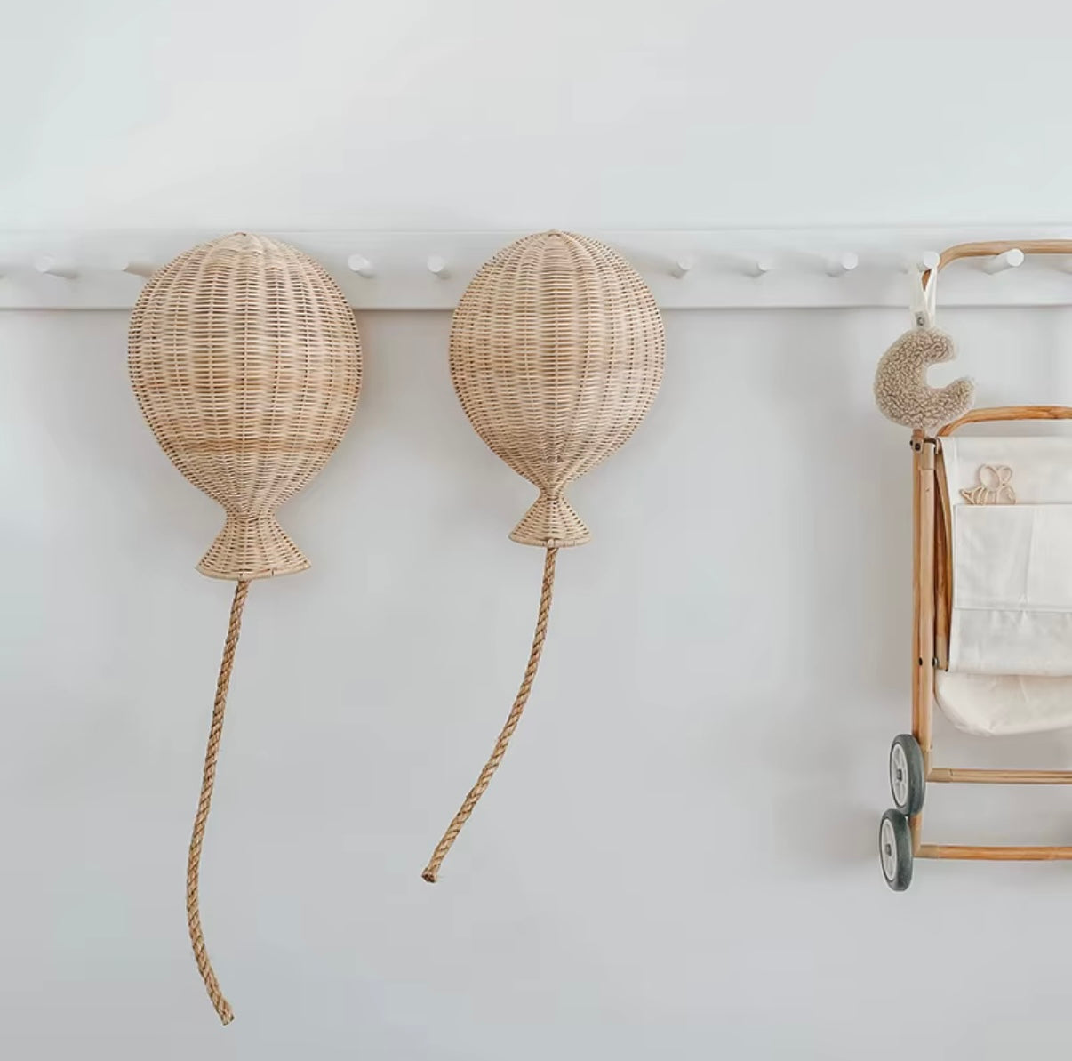 Rattan Wall Hanging Balloon