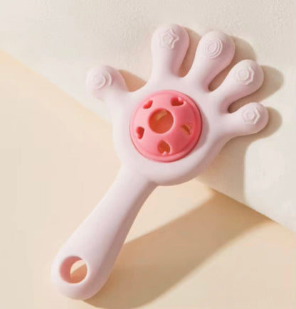 Hand Rattle Teether Toy