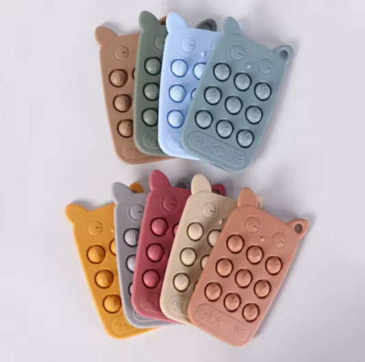 Teething Owl phone toy