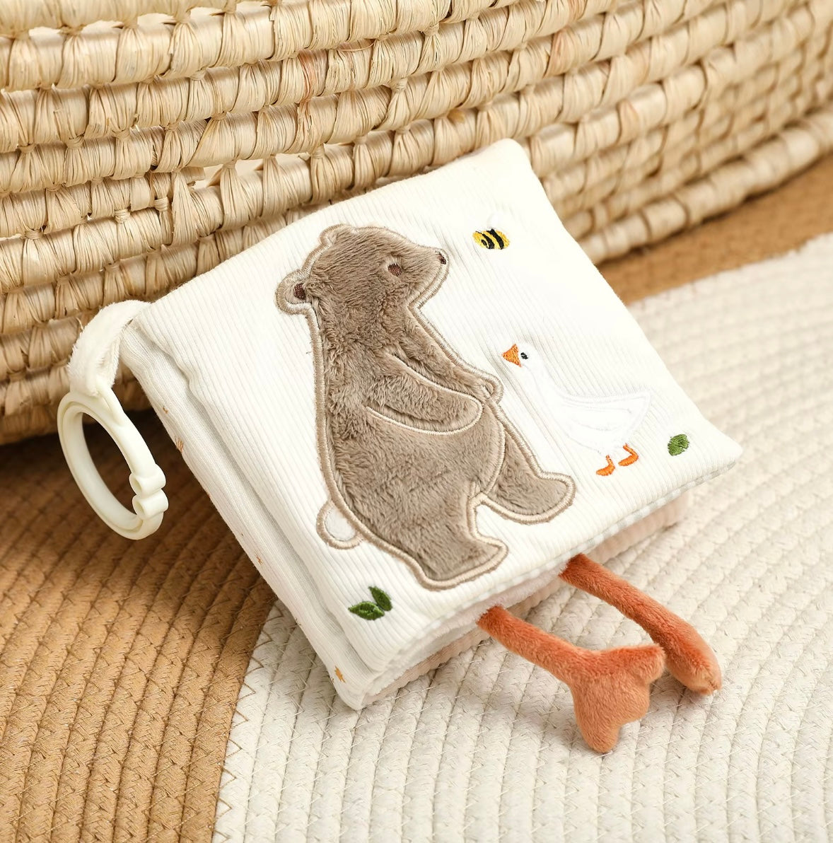 Soft Bear busy book