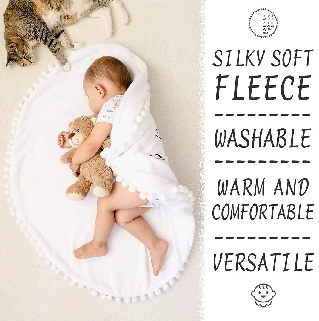Milestone Blanket white