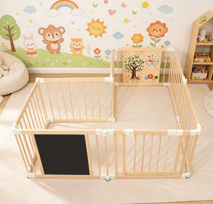 Wooden Baby Playpen