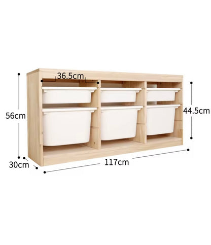 Children’s Montessori toy storage, rack