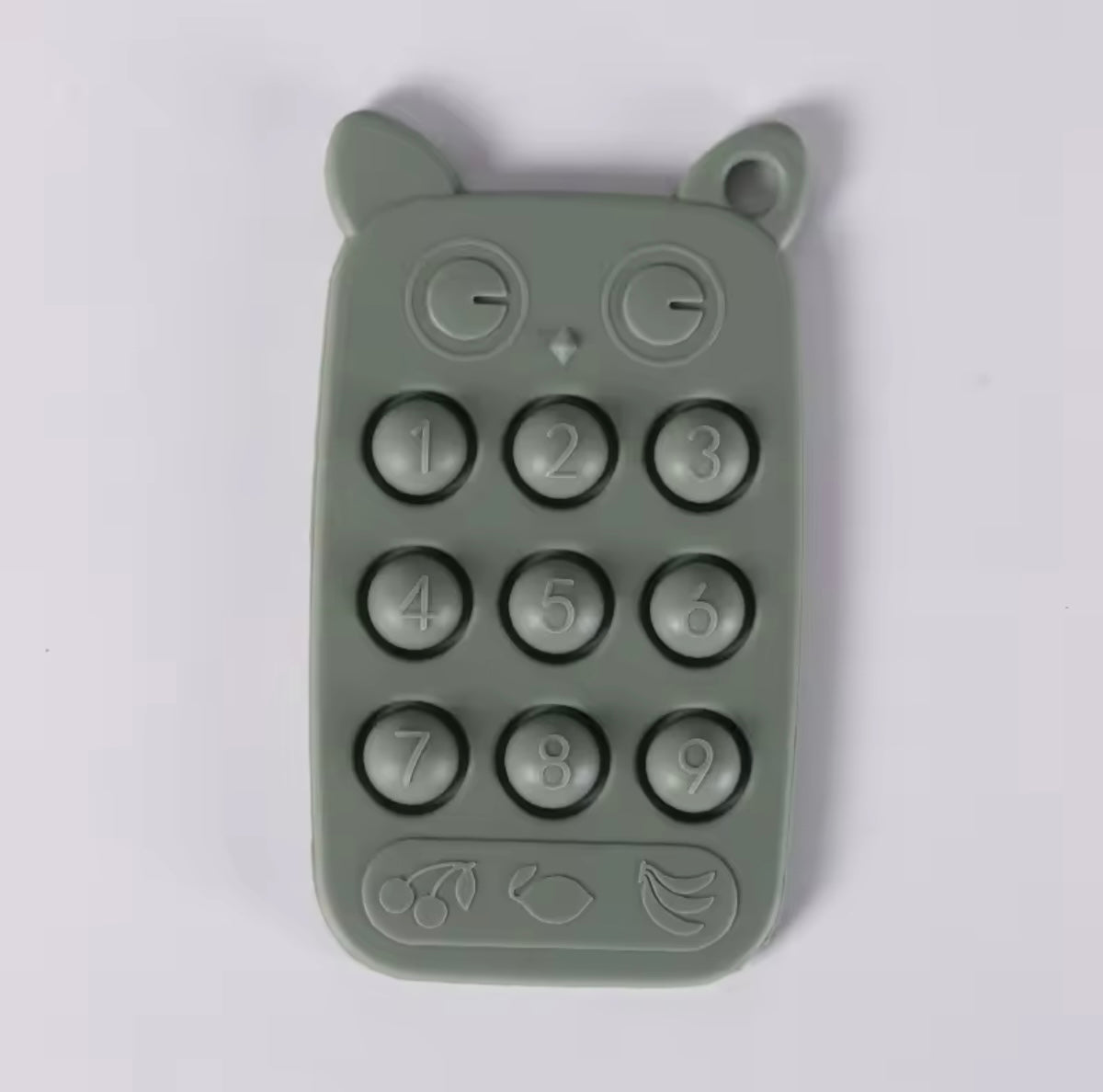Teething Owl phone toy
