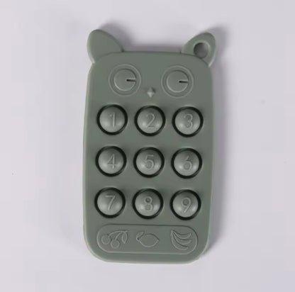 Teething Owl phone toy