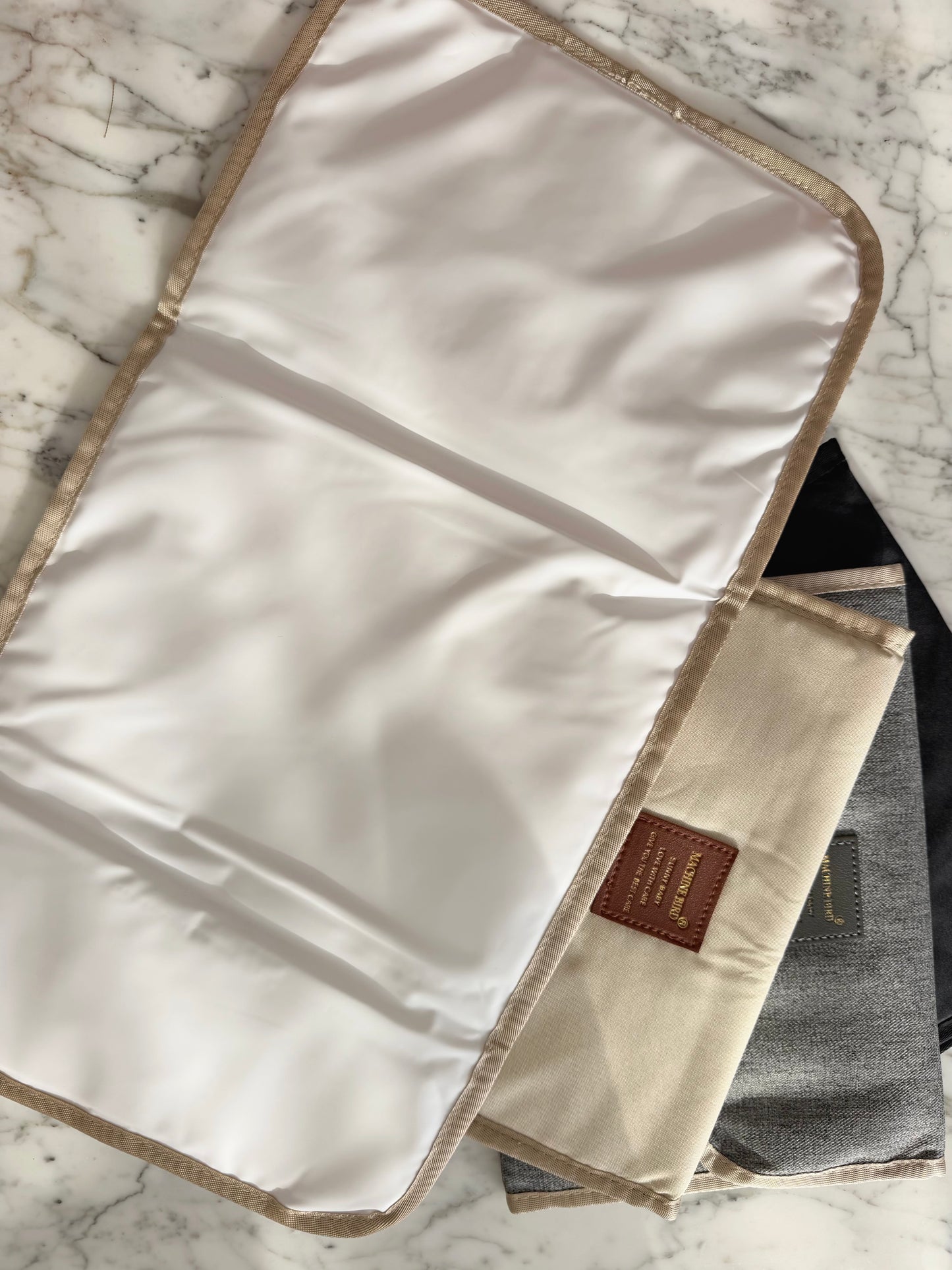 Diaper changing mat