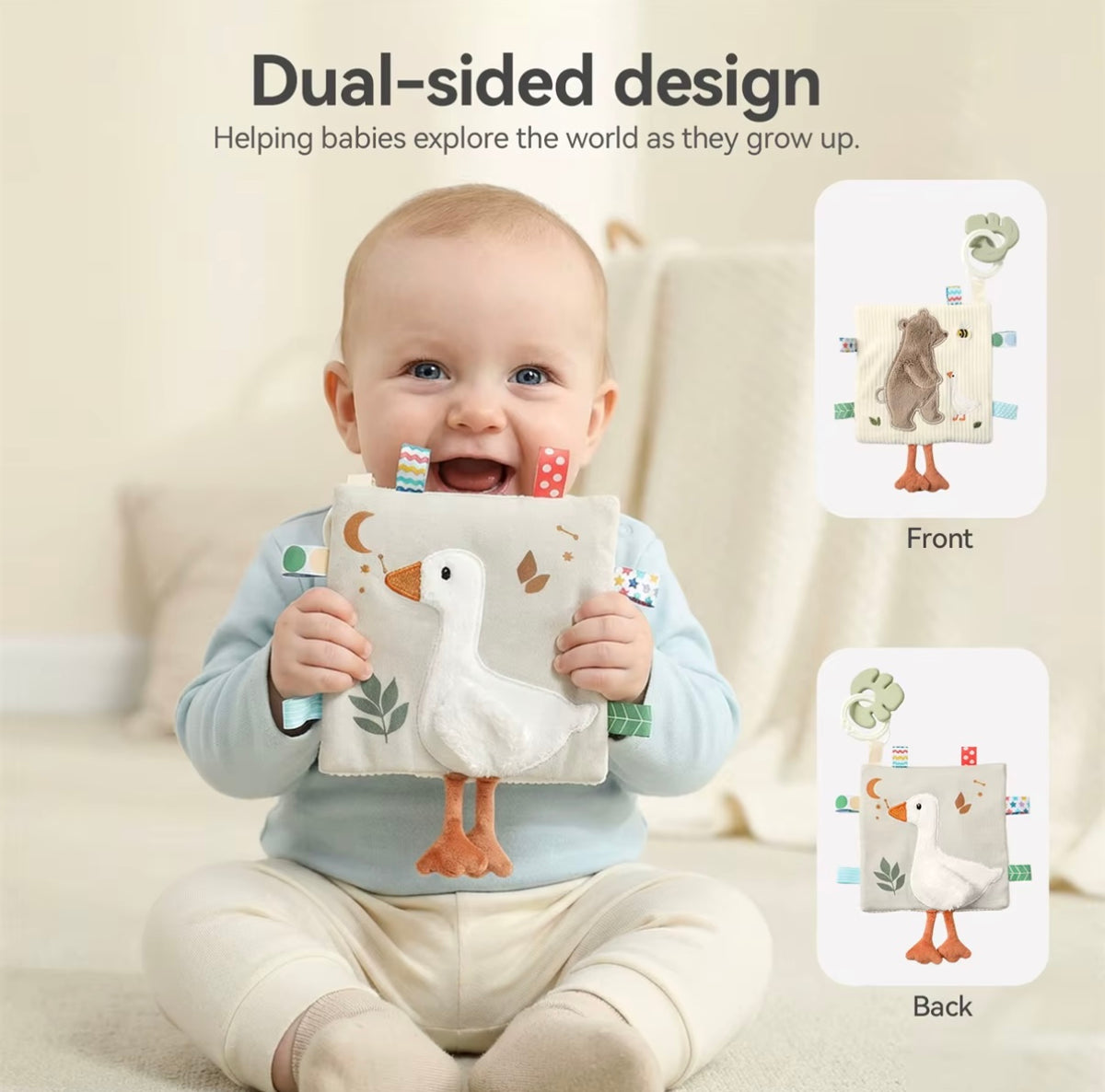 Soft Bear busy book