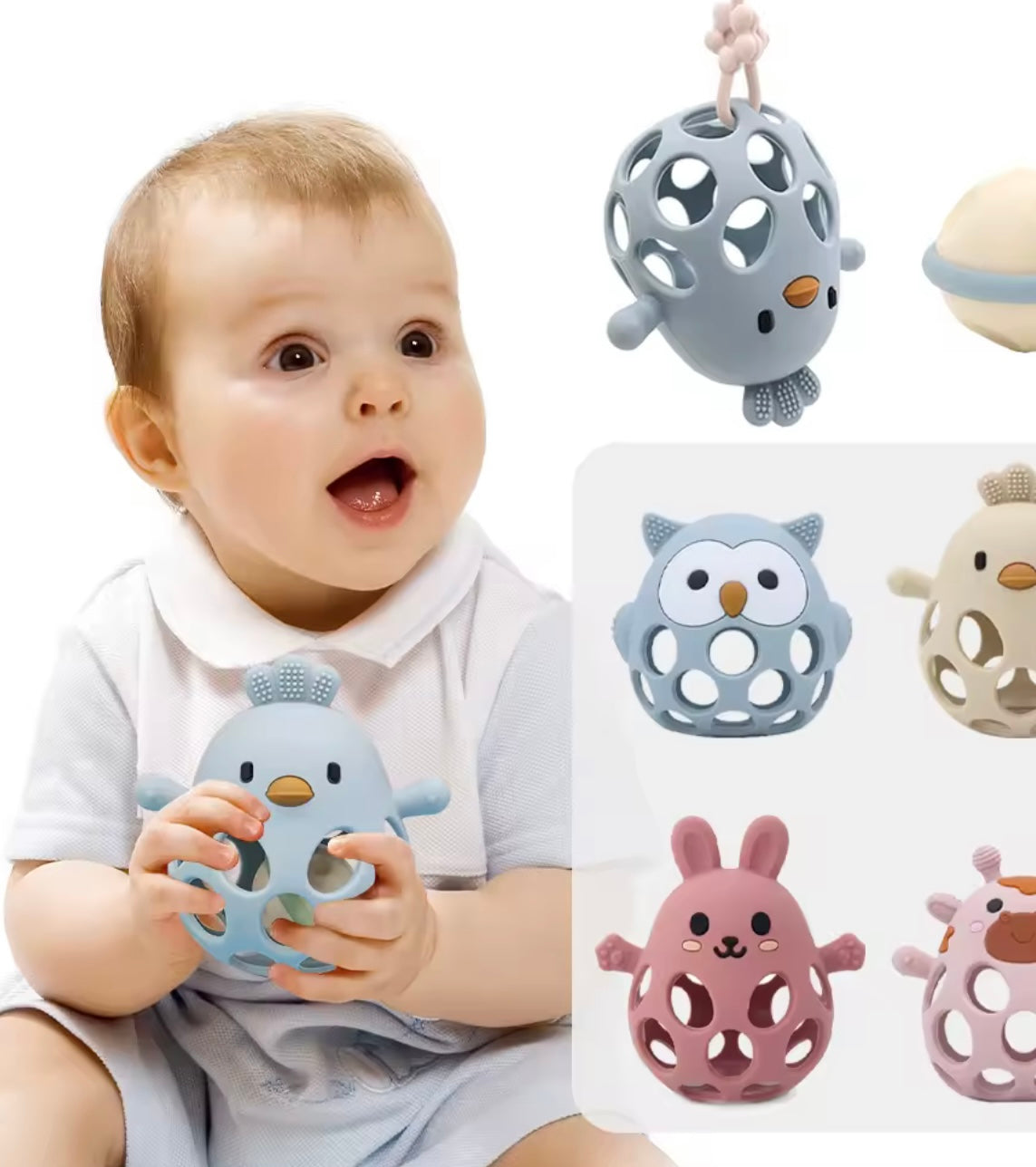 Teething Chick Toy