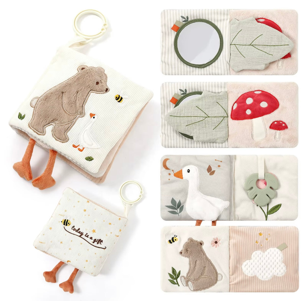 Soft Bear busy book