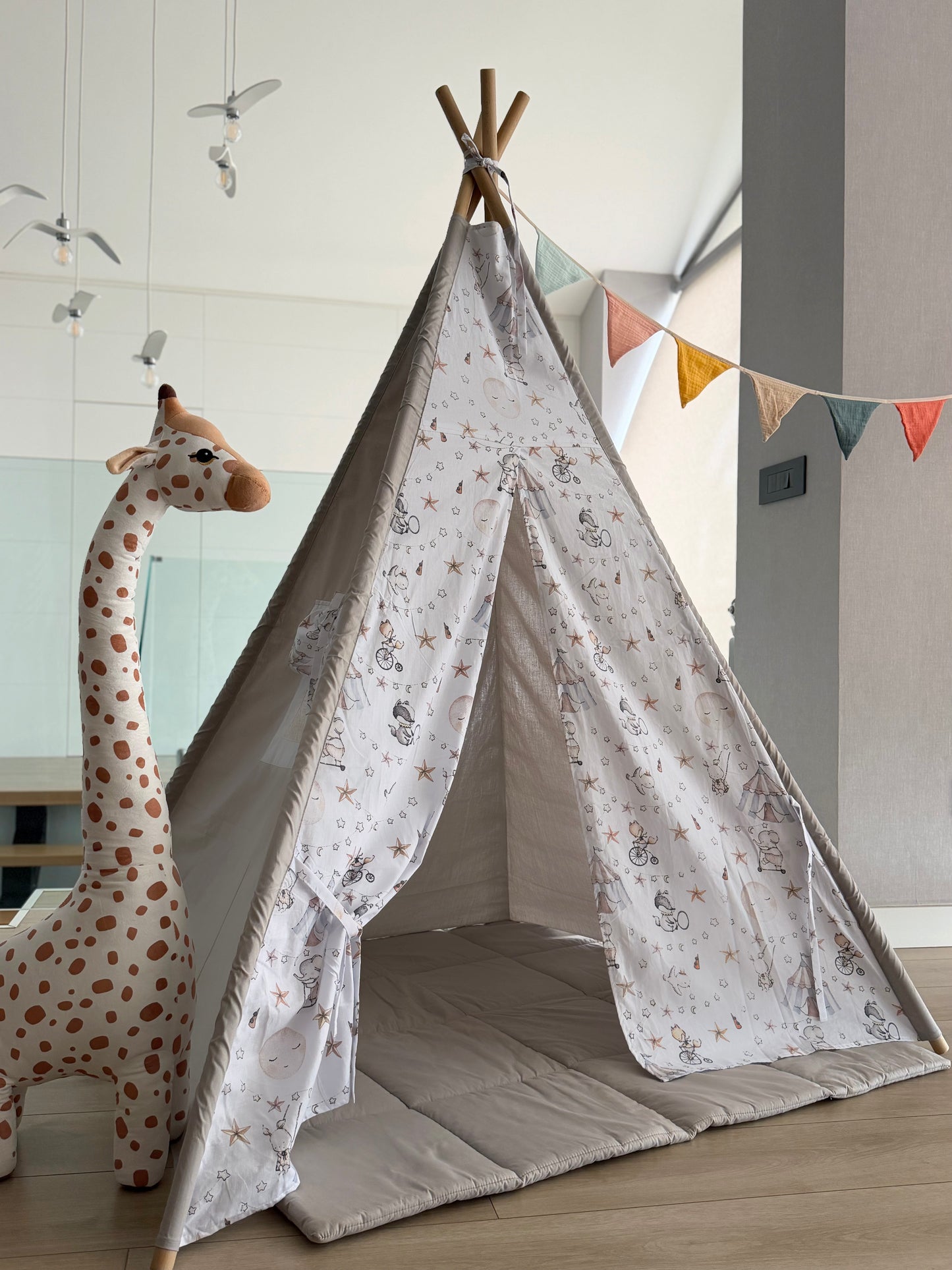 Circus Grey teepee