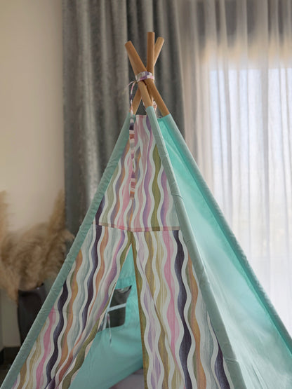 Teepee Green Wave