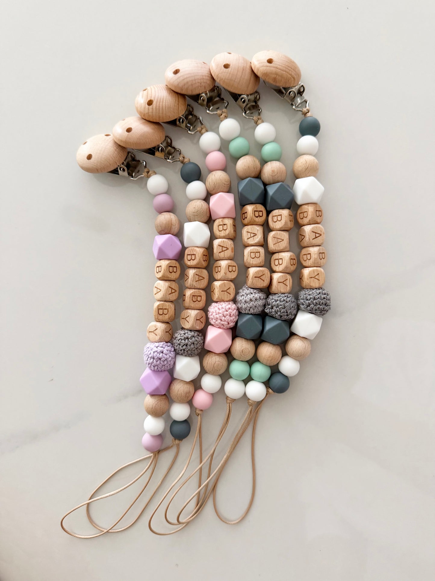 Pacifier clip chain BABY