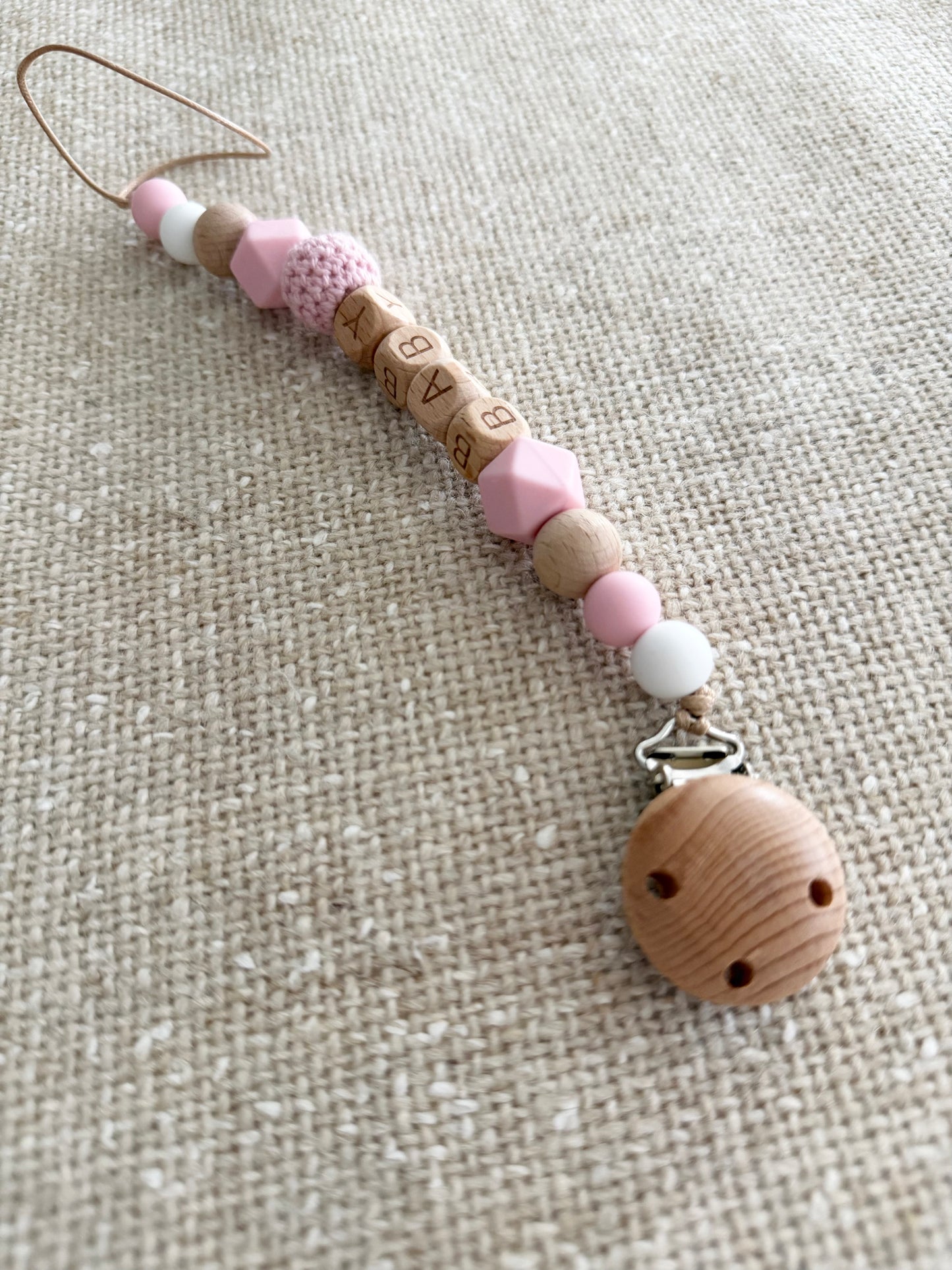 Pacifier clip chain BABY