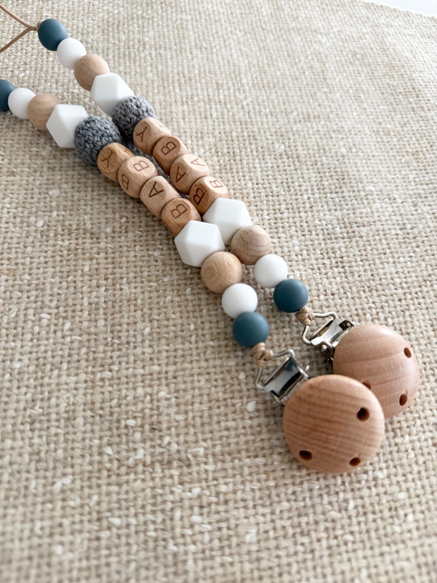 Pacifier clip chain BABY