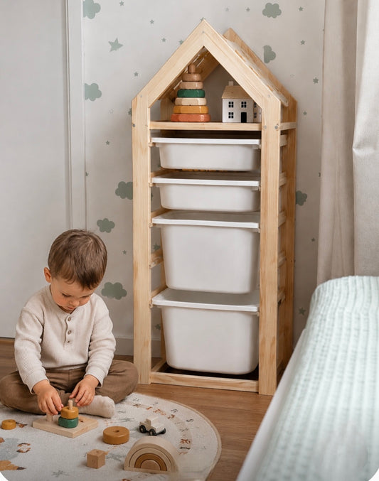 Children’s Montessori cabinet/ rack