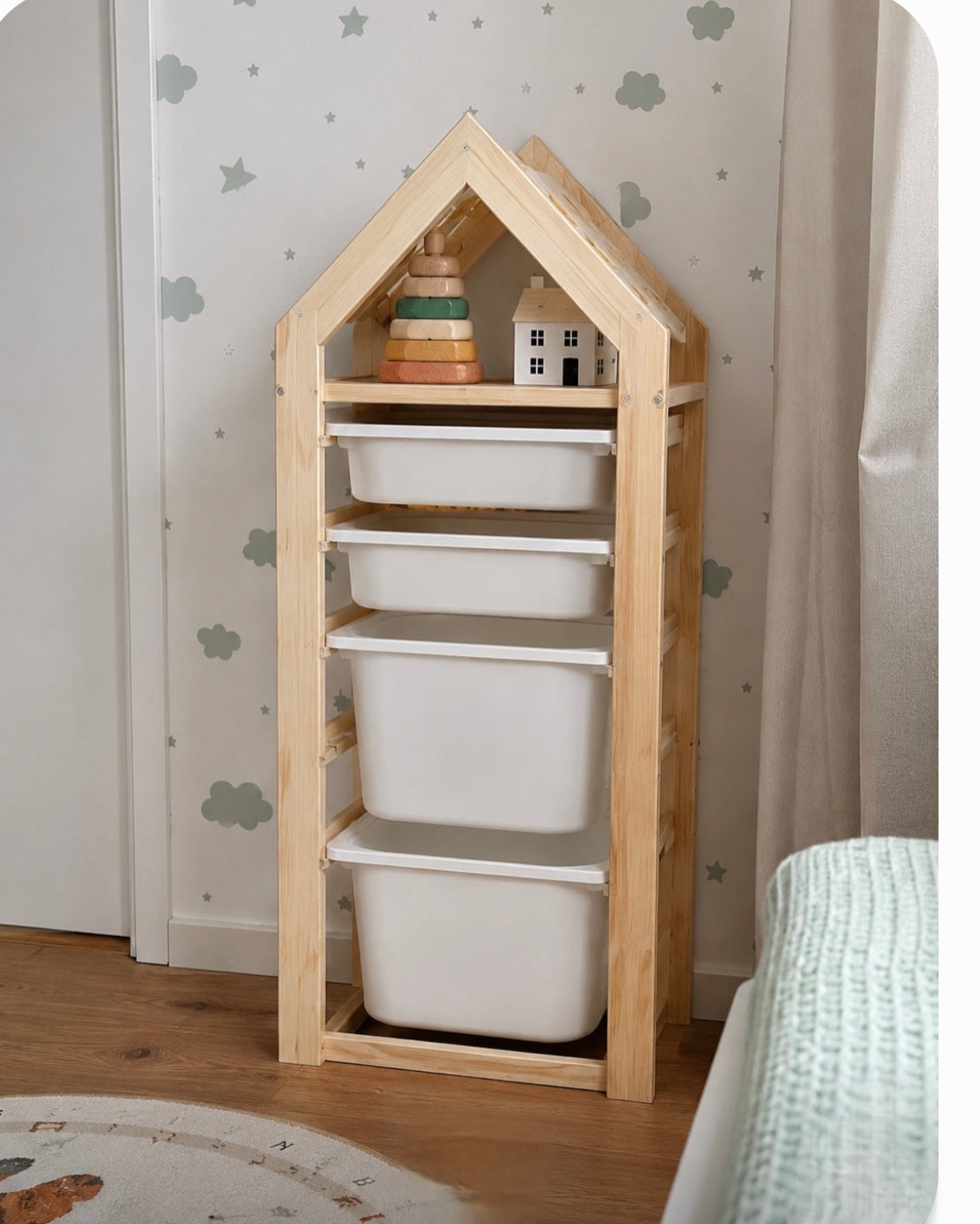 Children’s Montessori cabinet/ rack