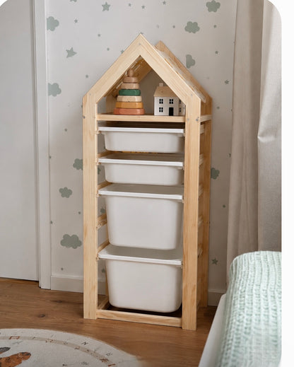 Children’s Montessori cabinet/ rack