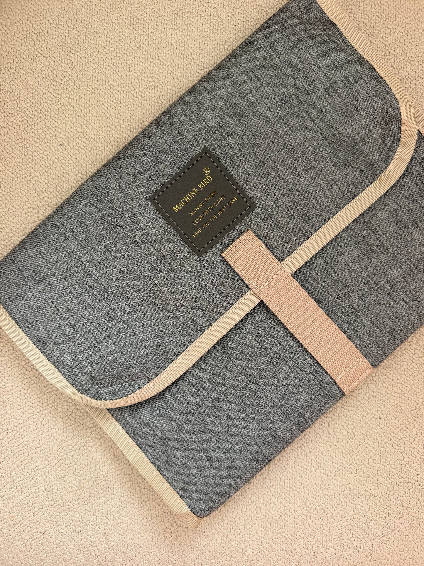 Diaper changing mat