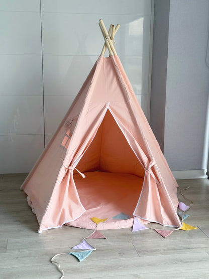 Plain Big  Pink Teepee