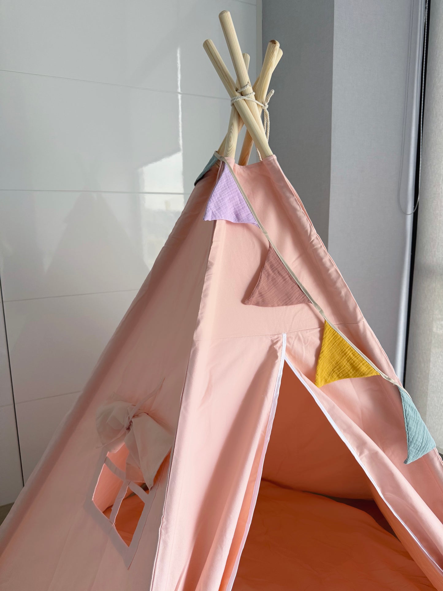 Plain Big  Pink Teepee