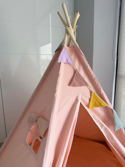 Plain Big  Pink Teepee