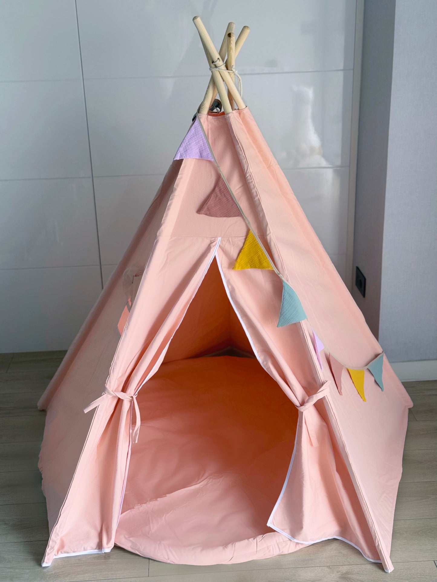 Plain Big  Pink Teepee