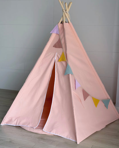 Plain Big  Pink Teepee