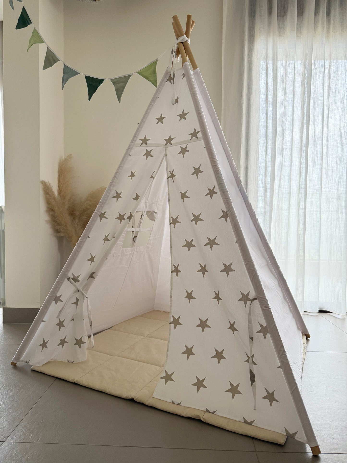 Teepee Beige Star W