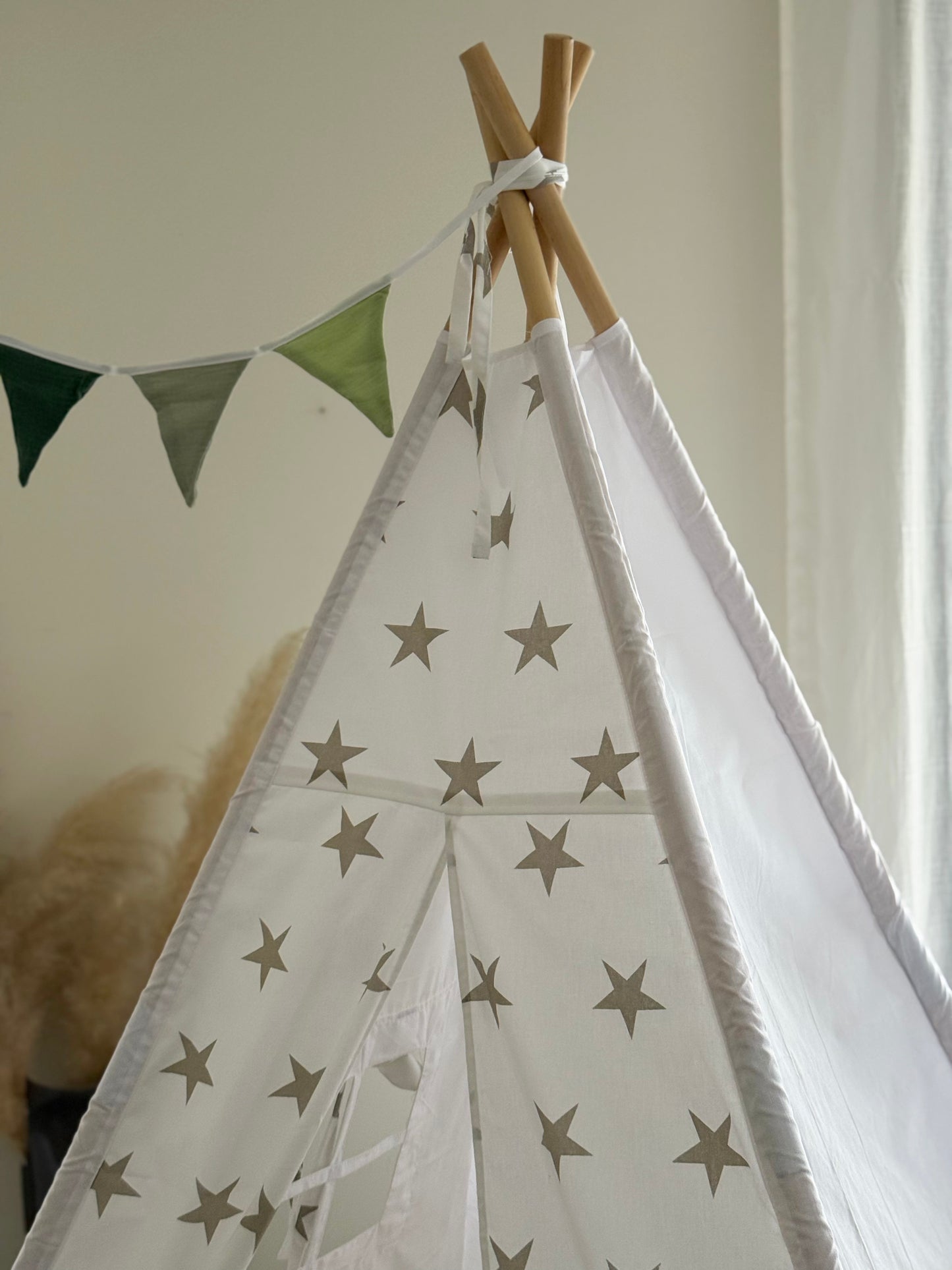 Teepee Beige Star W