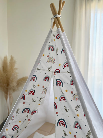 Teepee Boho Rainbow