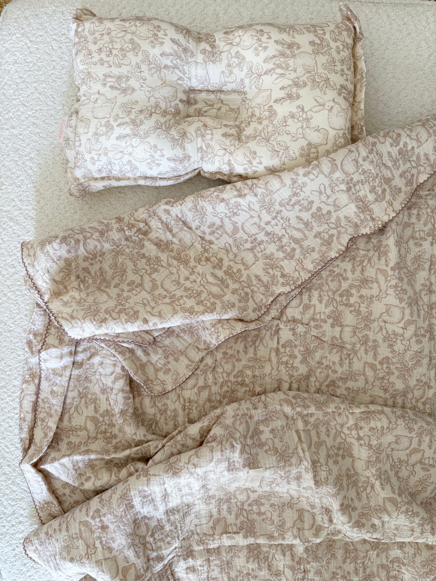 Blanket + pillow