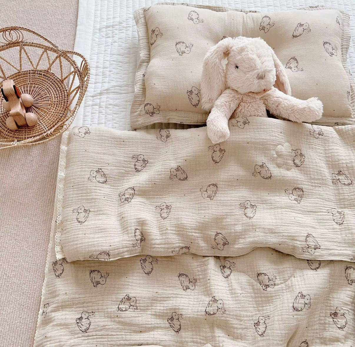 Blanket + pillow