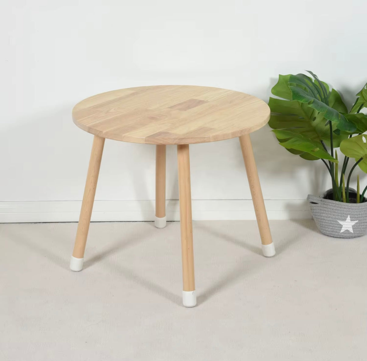 Wooden Table and matching chair